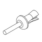 Legrand - Ortronics OR-70300030 Rivets for Backboard Mounting 110 Blocks (Package of 12)